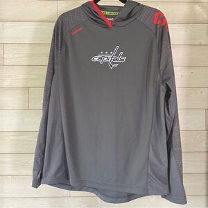 Capitals Hoodie Men’s lightweight sweatshirt size Large